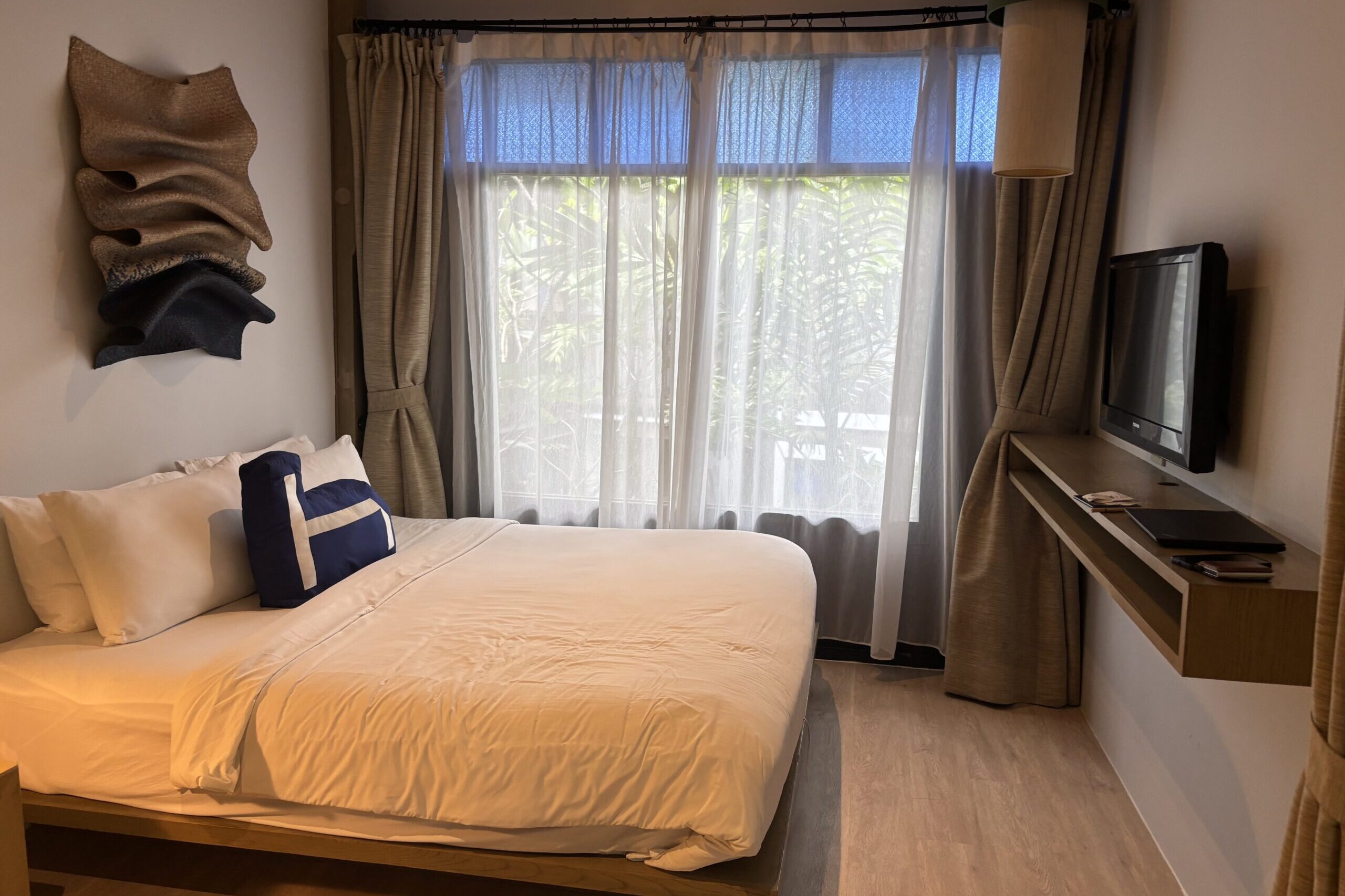 ダブルベッド部屋